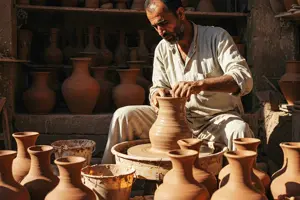        عمال صنع وتشكيل الفخار والخزف ومن إليهم        